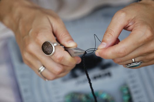 bead stringing tools