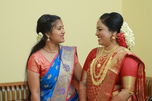 happy woman wearing jewelry